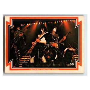 Donruss Kiss Band 1978 Music Non-Sport Card #66 Vintage